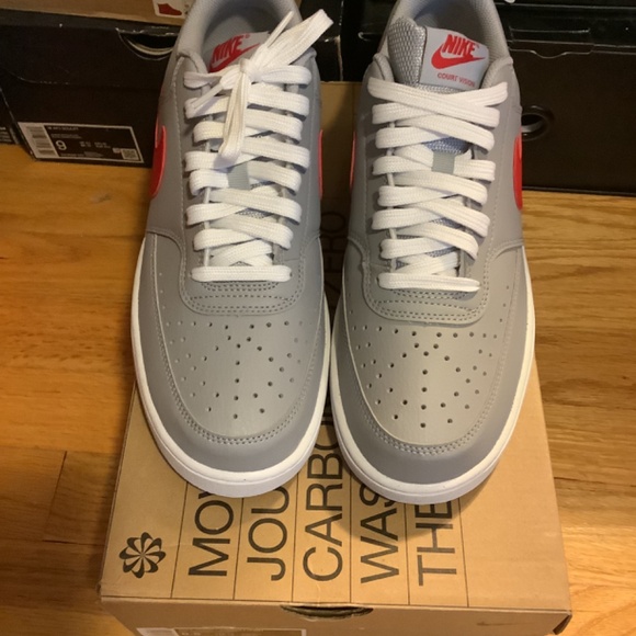 NWT Nike Court Vision Low Mens Size 8.5 UNLV - Picture 3 of 9